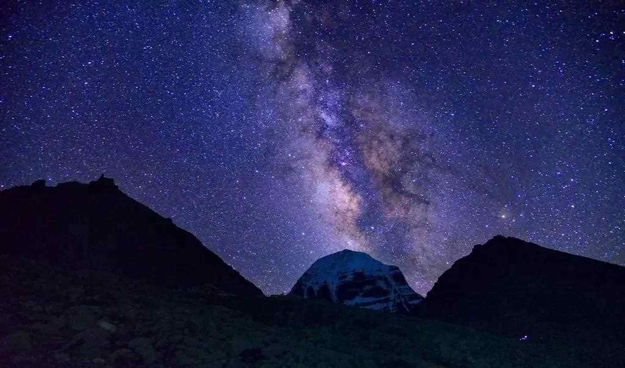 风景:珠穆朗玛峰上的星空[赞同] [啊] 地点:亚洲 - 中国 - 西藏  分类