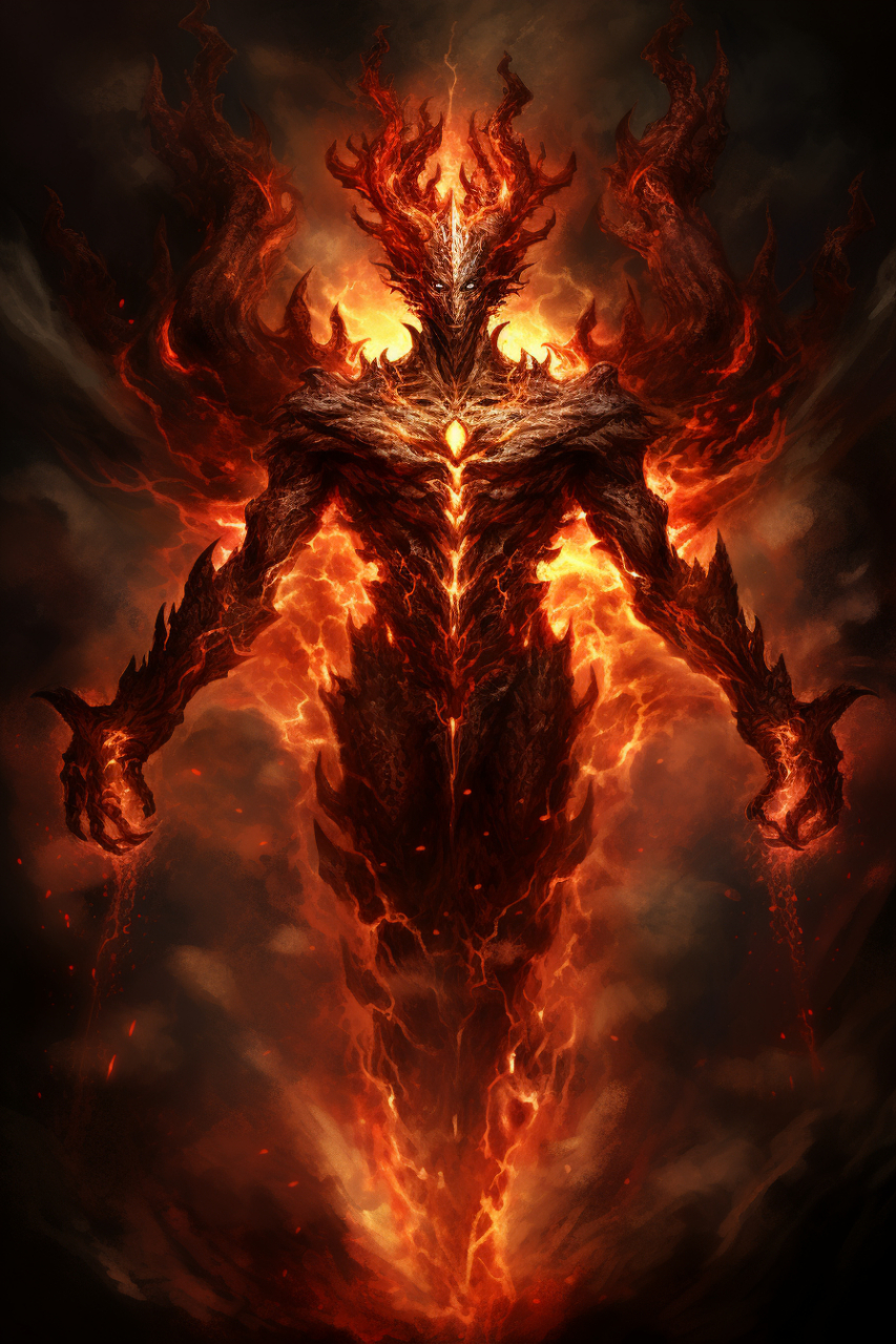 地狱狂魔,盘点ai中的各种妖魔鬼怪!#ai绘画