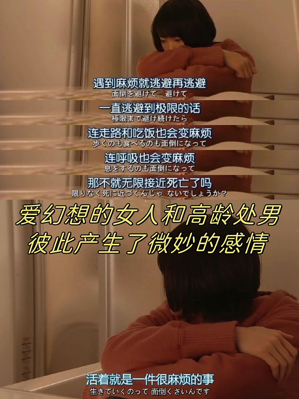 爱幻想的女人和高龄处男彼此产生了微妙的感情  📺《逃避虽可耻但有