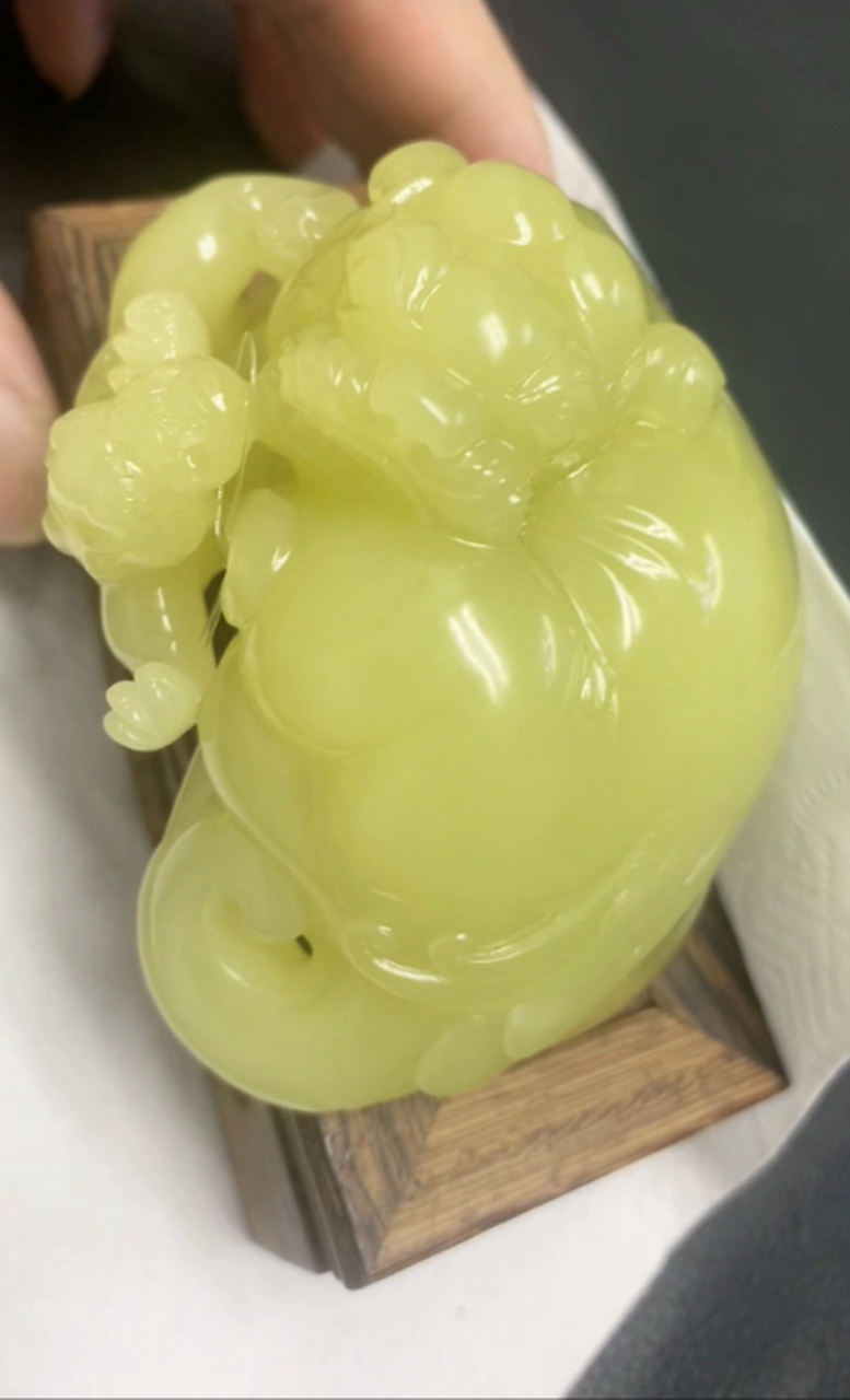 点击头像看直播##和田玉#貔貅是中国神话传说之中的动物,又名辟邪