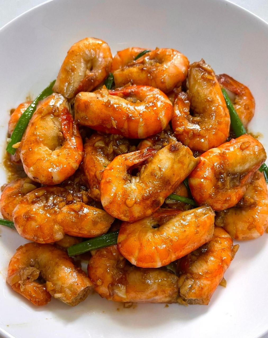 01|||这个芥末罗氏虾真的一绝!