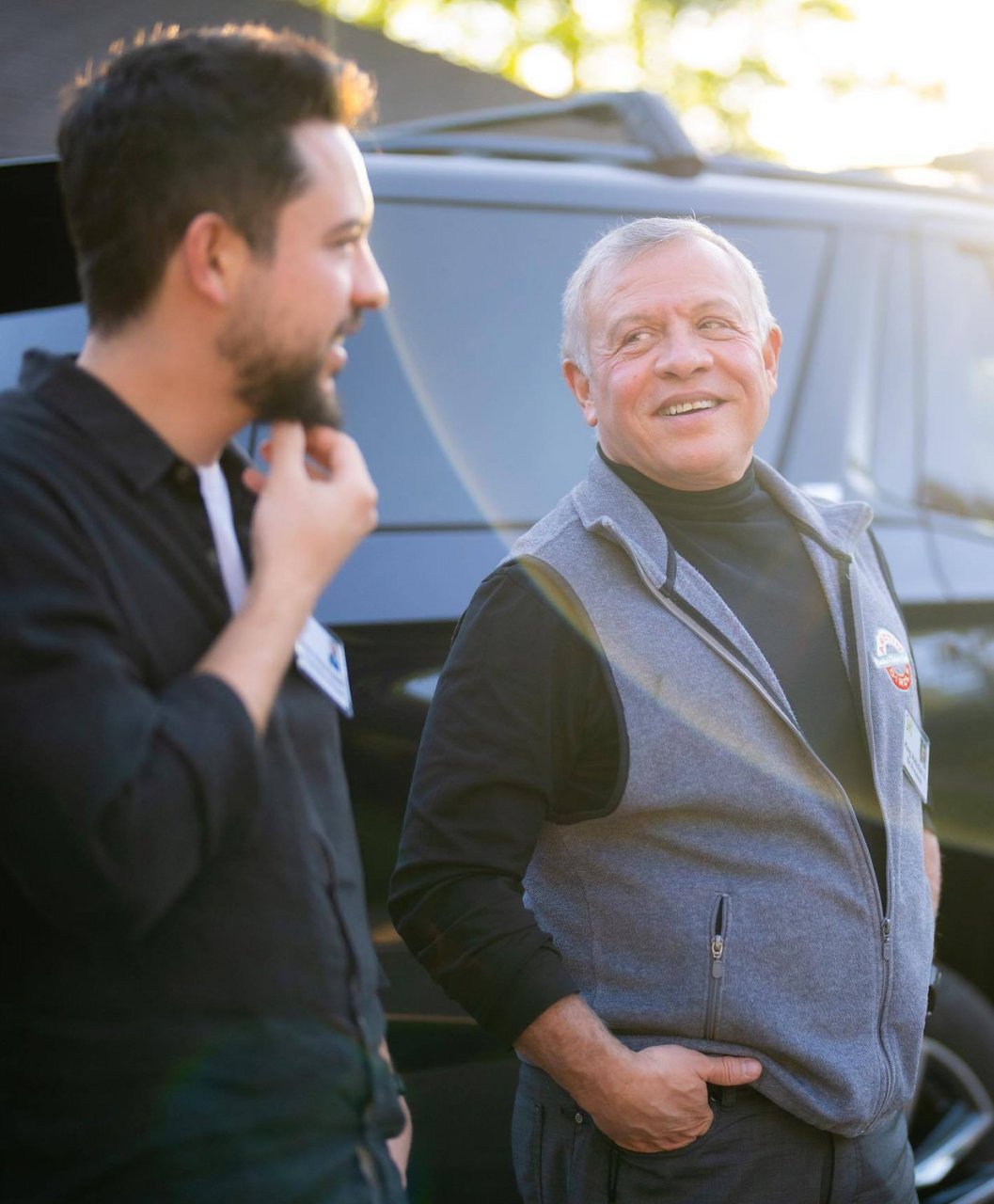 12 约旦国王夫妇和王储夫妇参加美国太阳谷峰会,估计还会顺便度个假啥