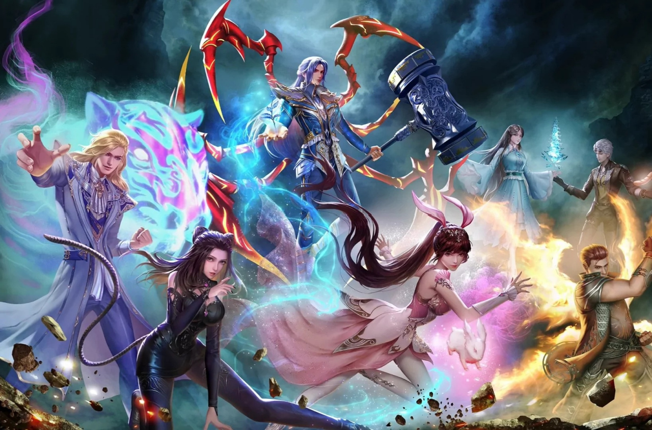 每周六上午十点,我都会关注斗罗大陆的更新,期待下一集更