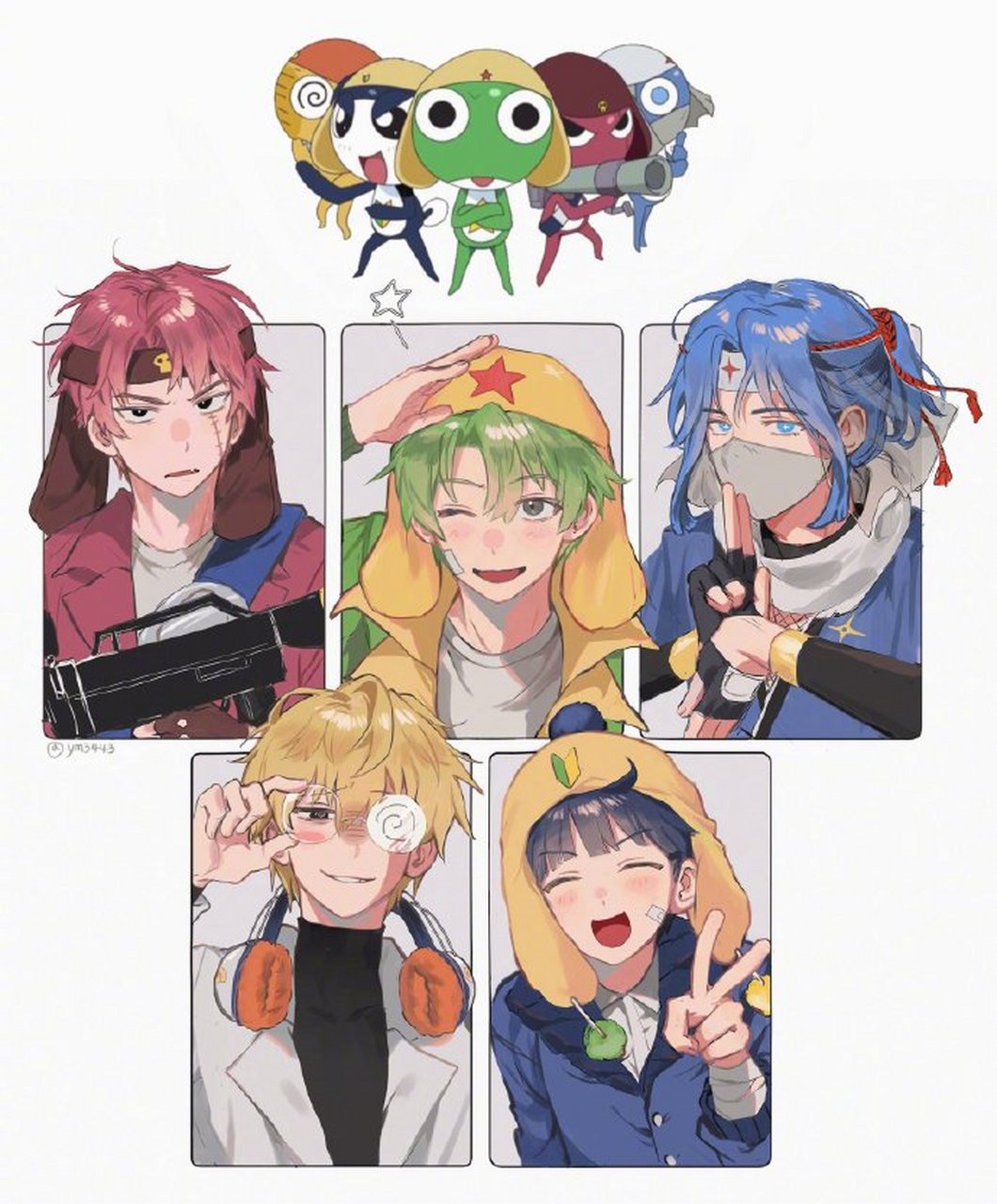 keroro军曹拟人 kururu多少带点病娇 (twi:ym3443) 676767