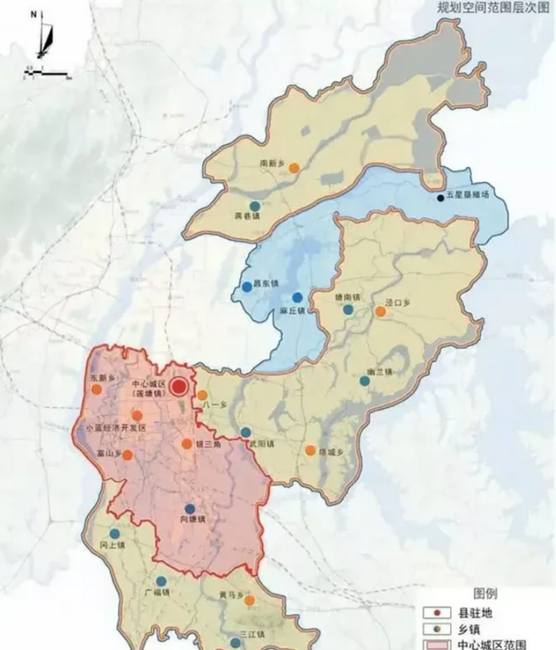 南昌县蒋巷镇和南新乡相对于南昌县的县城莲塘镇来说,是两个偏远乡镇.