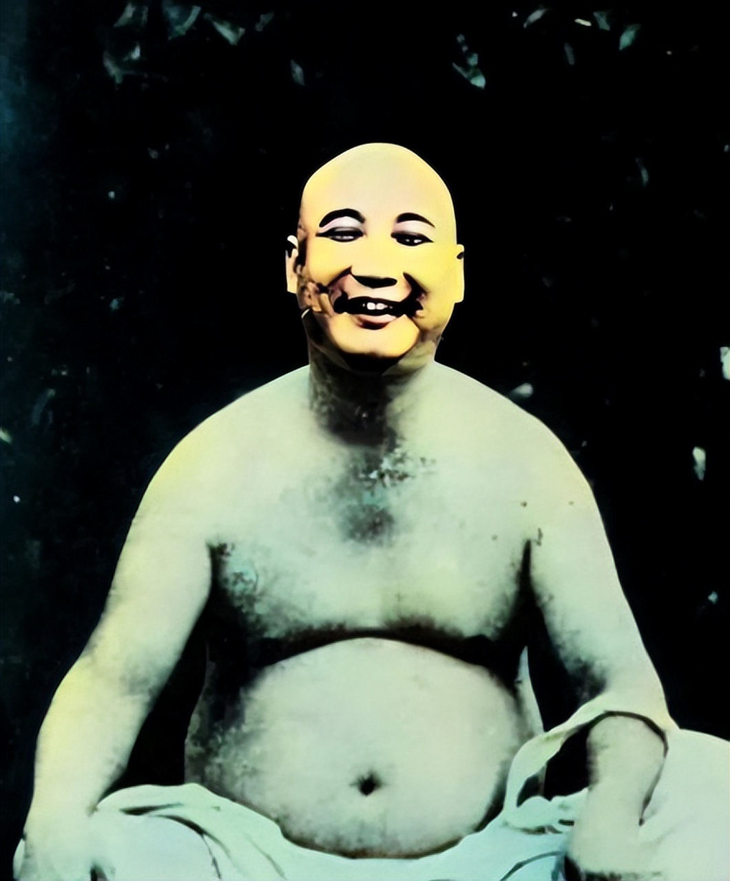 中国十大肉身菩萨之一的慈航法师.