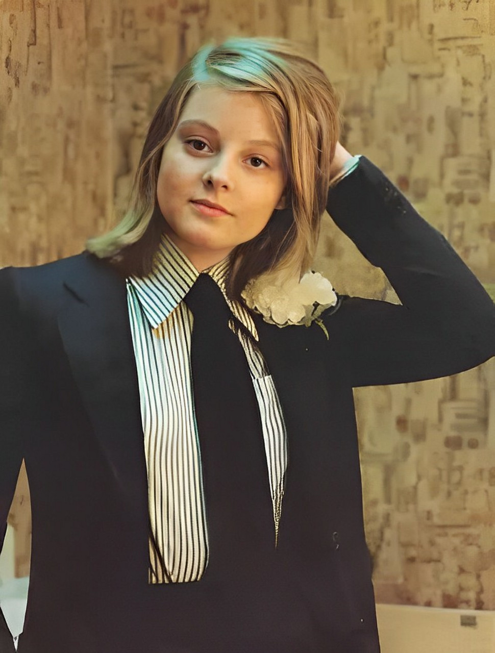 她就是演员朱迪福斯特,一个好莱坞的女演员!