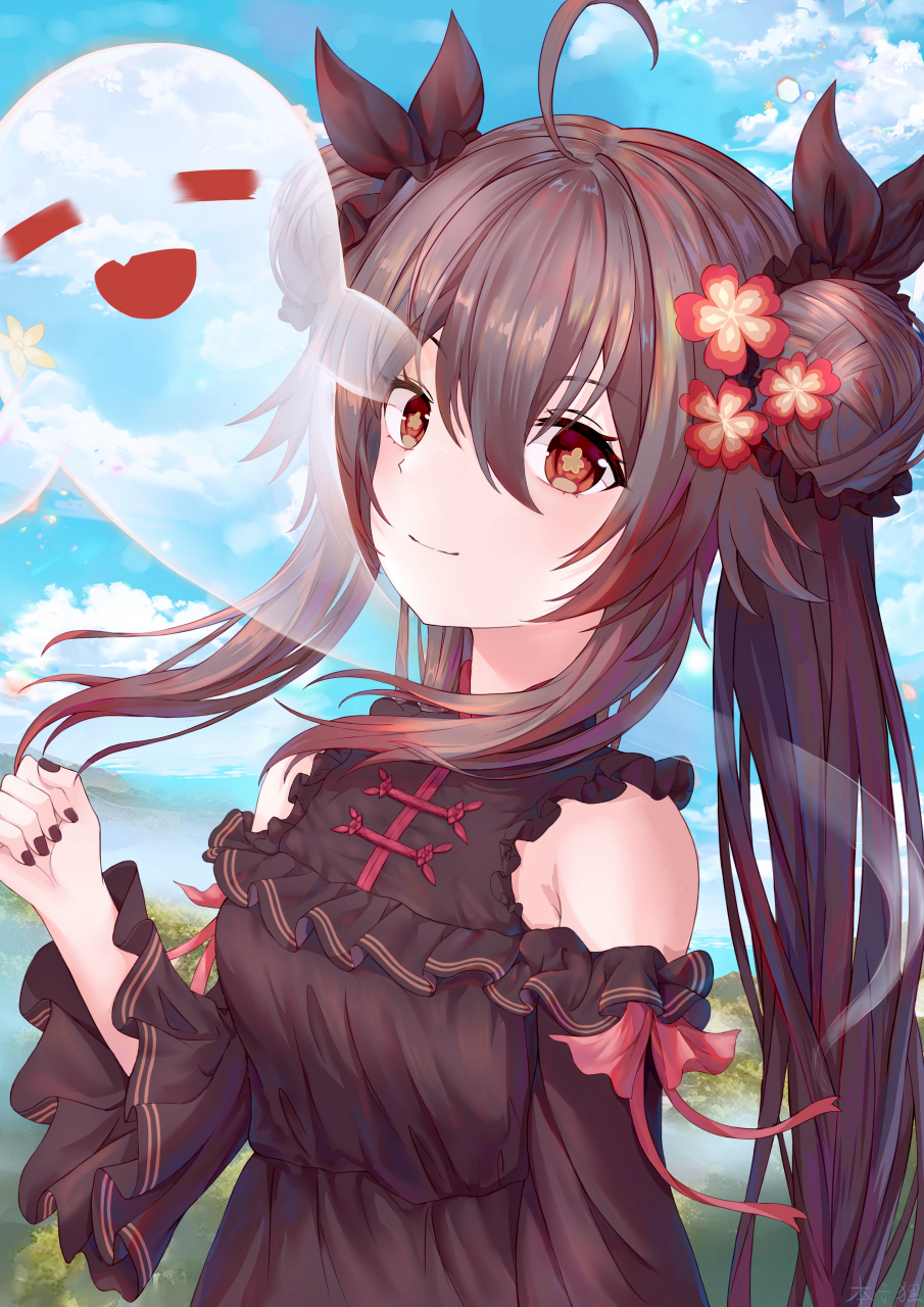 原神# #原神美图# 原神胡桃美图分享