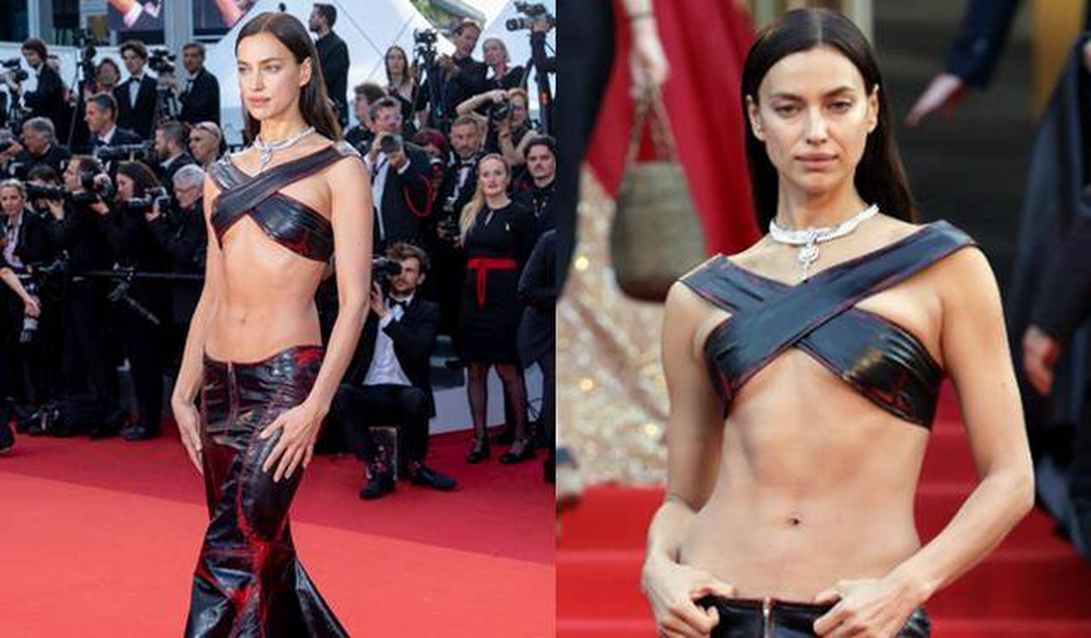 为了热度,c罗现任女友乔治娜穿泳裤出门,下身近乎赤裸,而前任伊莲娜裹