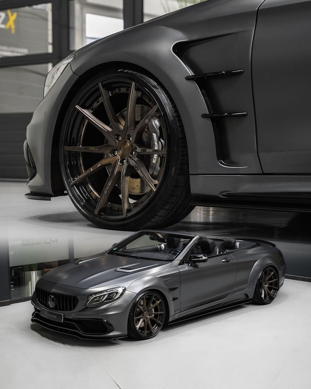 mercedes benz s63 cabrio w217#奔驰s级amg##car时尚##汽车改装