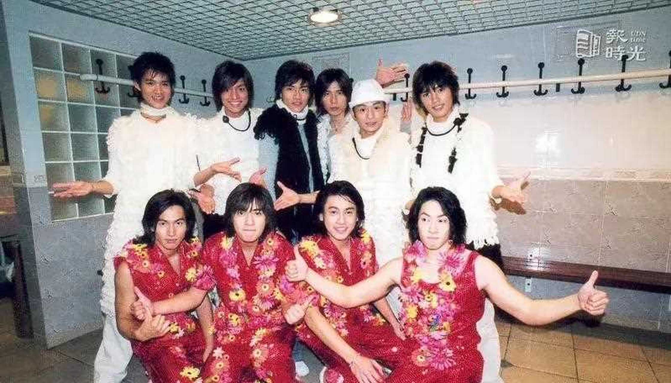 由王传一,安钧璨,曾少宗,许君豪,申东靖,张庭伟组成的可米小子当年以