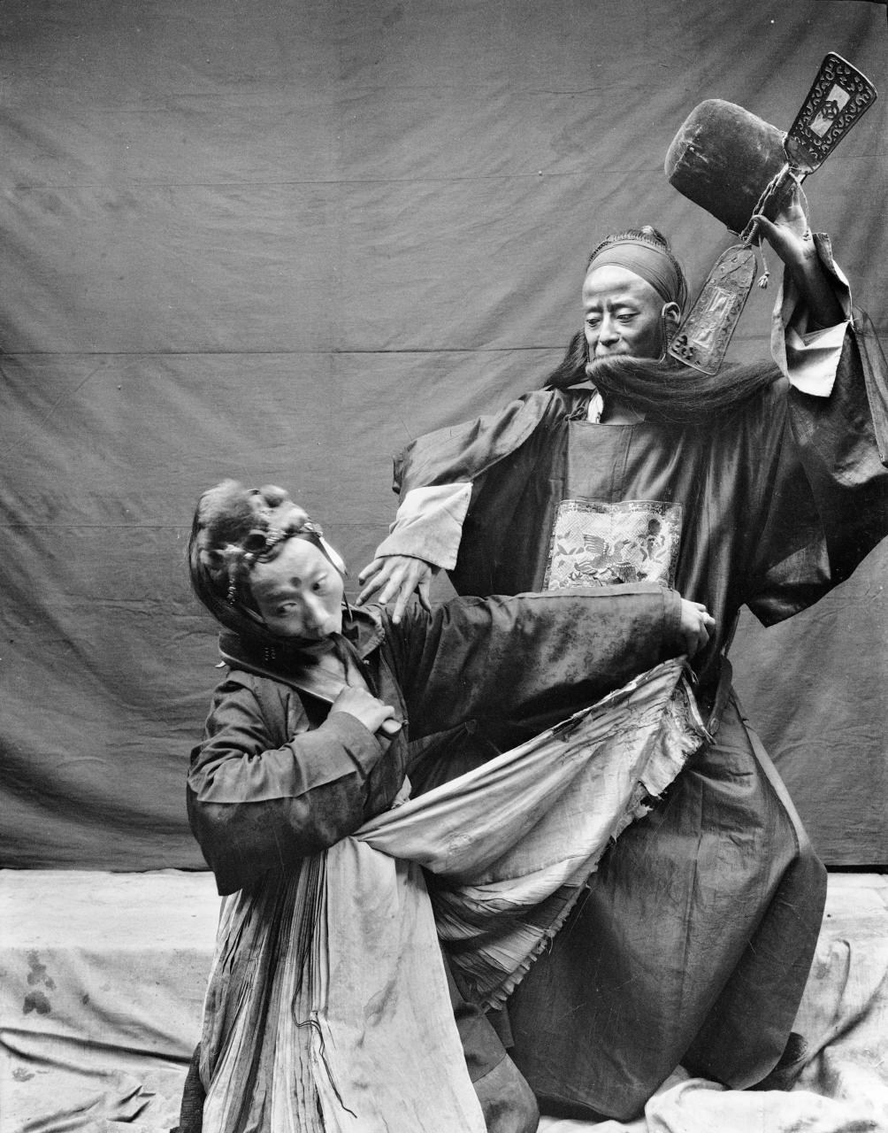 领动计划 1927年外国传教士狄化淳在甘肃摄影#老照片