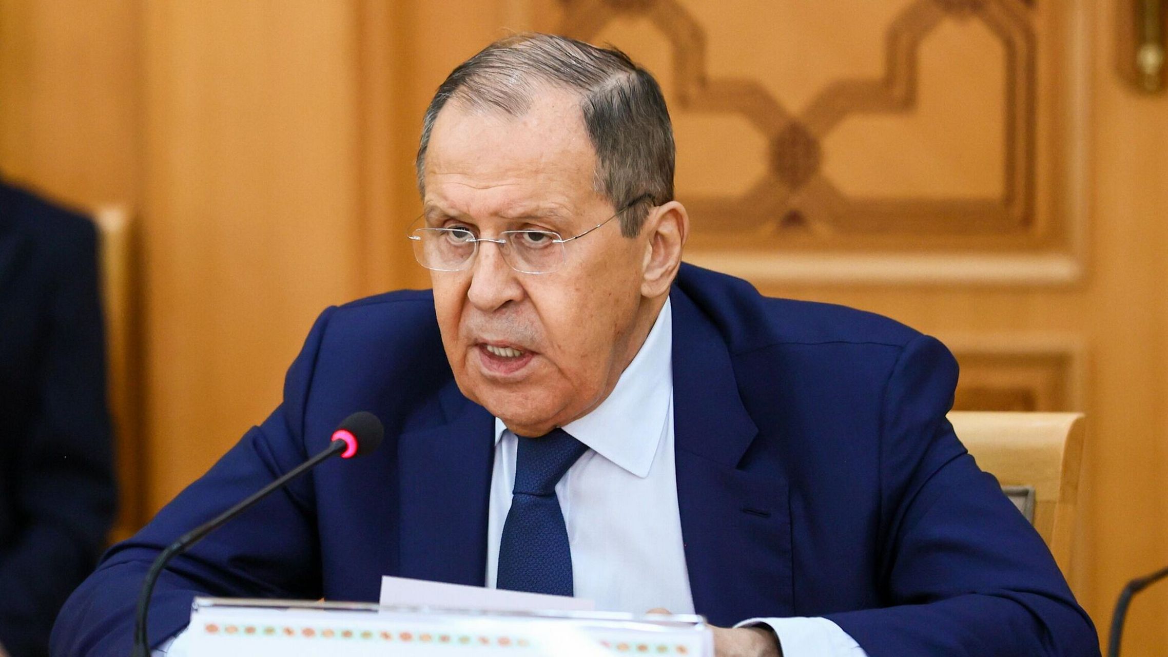 今天俄罗斯外交部长谢尔盖·拉夫罗夫在与安卡拉与相关人士会谈后表示