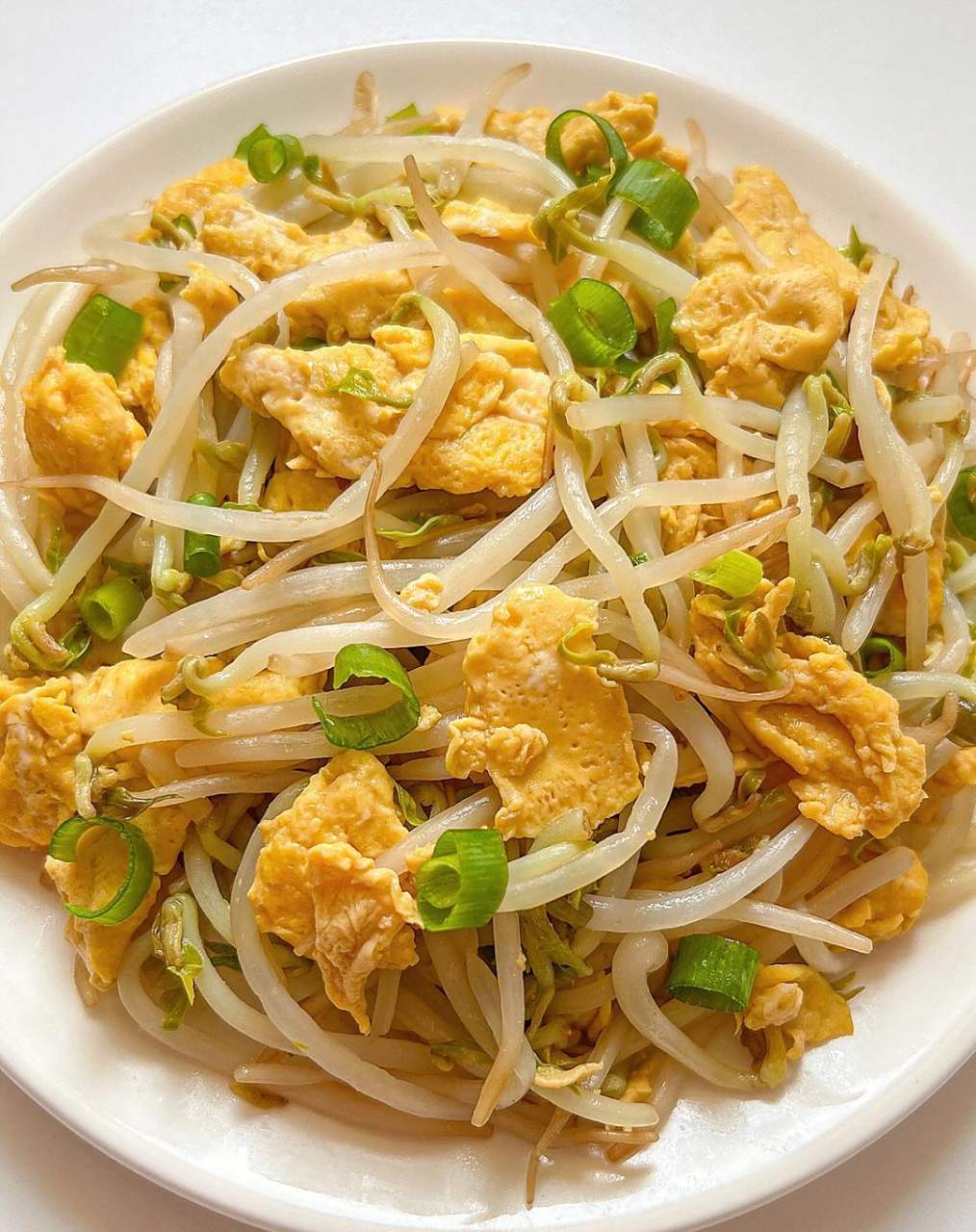减脂美食,豆芽炒鸡蛋|营养美味超好吃|||姐妹们,买了8毛钱的豆芽手机