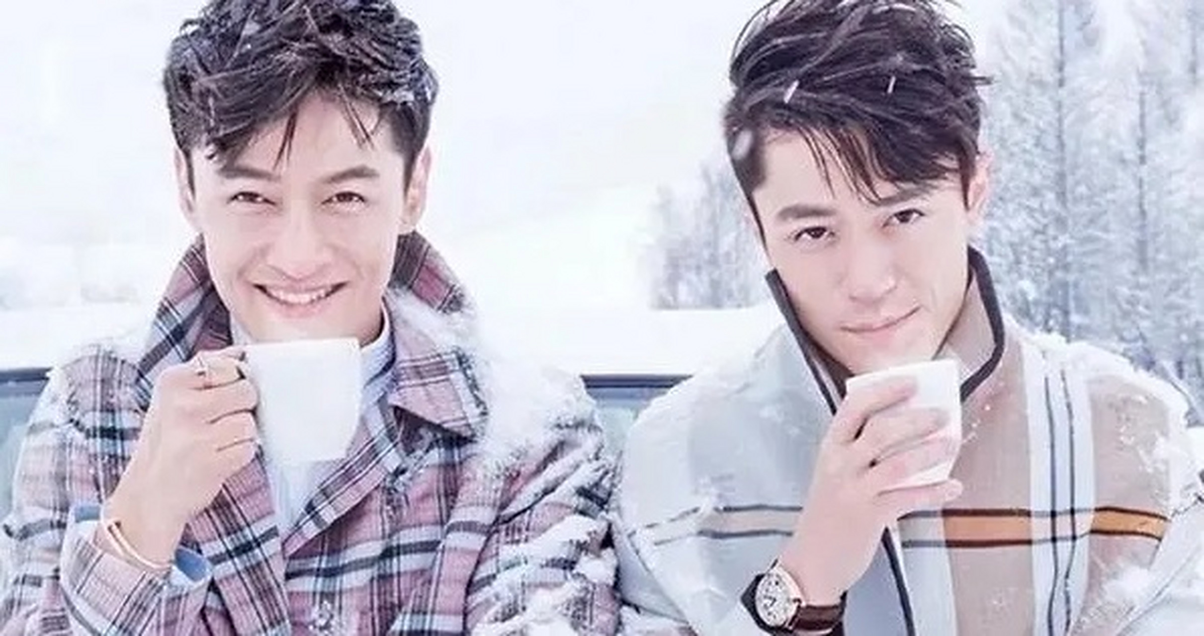 霍建华和胡歌自从《仙剑奇侠传》开始,他们两个就保持着不错的关系