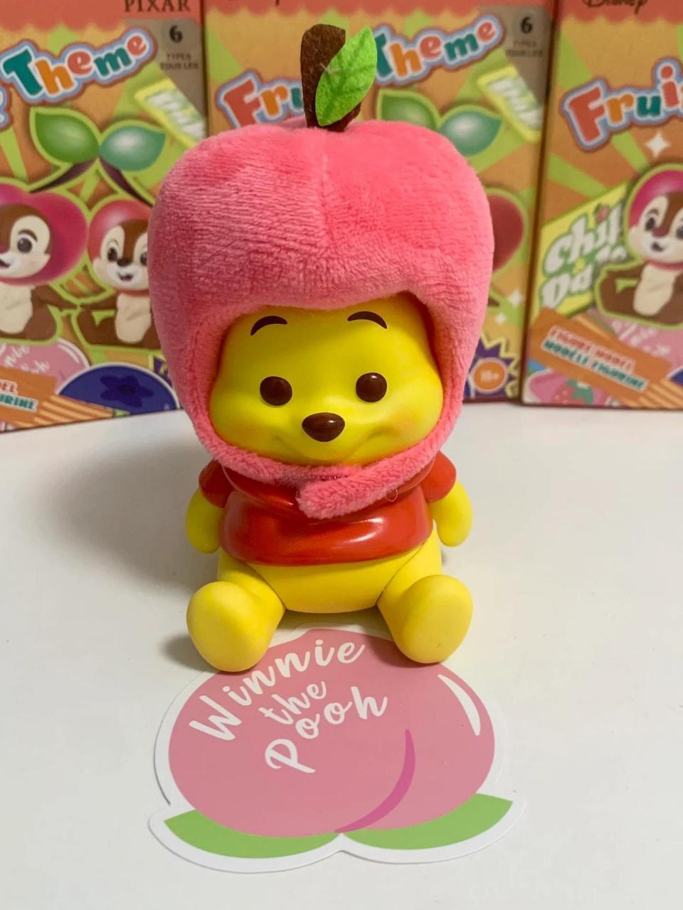 盲盒也入秋  名创优品迪士尼系列水果主题头套手办 美美最重!