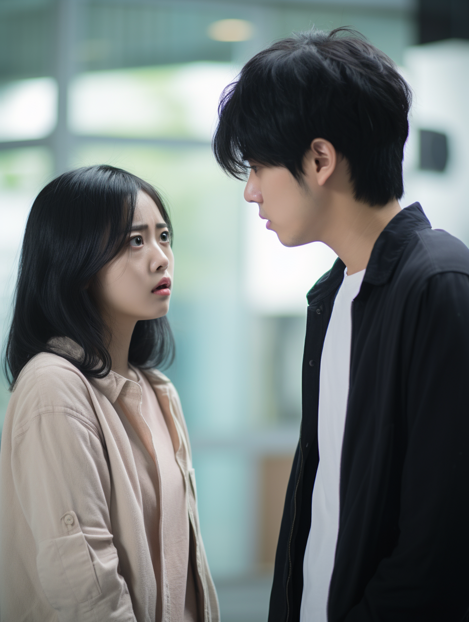 那天,我和妻子在大街上因为一点小事起了争执