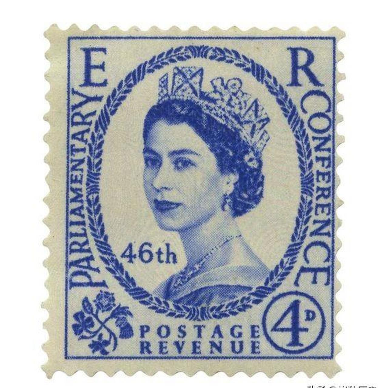 领动计划# 1952年的英国邮票,头像是英国女王 #头条历史##历史有知识