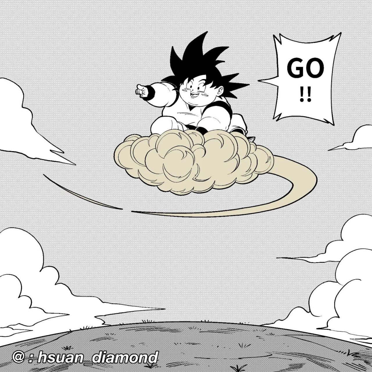 冲啊筋斗云#龙珠# #动漫# #漫画