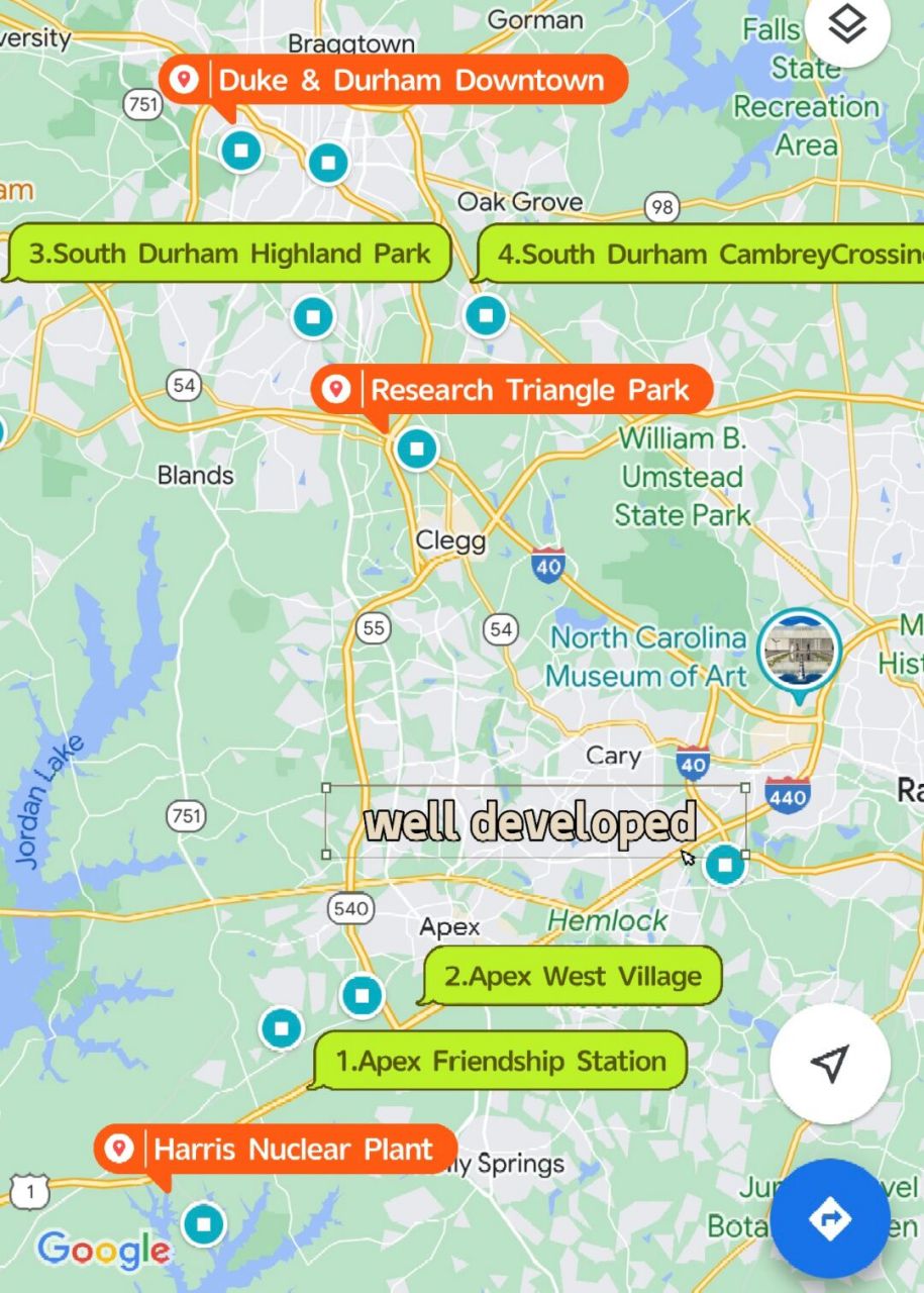 当卷湾厂妹遇见北卡rtp  由于时间有限,我们请当地朋友推荐了一位干练