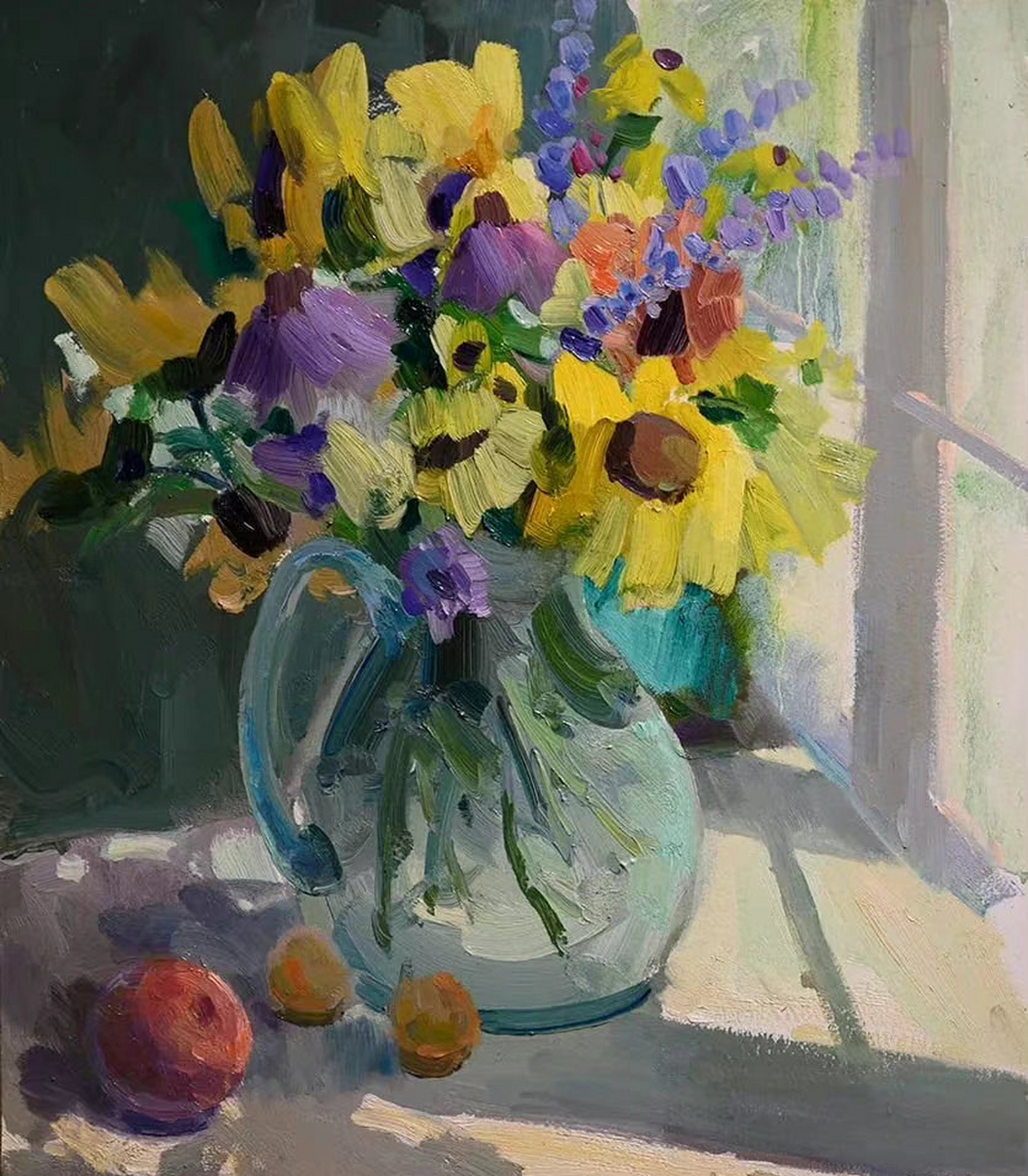 格雷戈里·帕卡德静物花卉欣赏#美术生# #绘画# #色彩静物#  格雷戈里