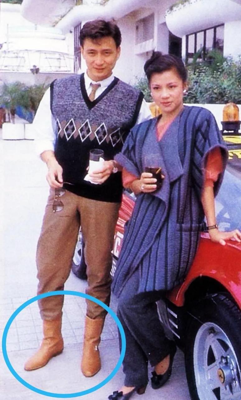 领动计划# 翁美玲前男友当年脚上穿的靴子,是不是太女性化了?