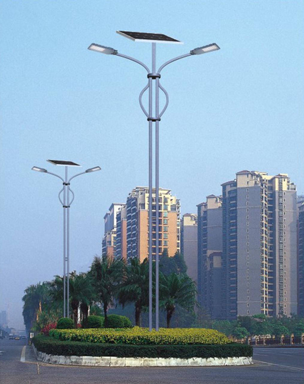 大型双头高亮工程亮化路灯led 模组组件路灯头太阳能路灯厂家