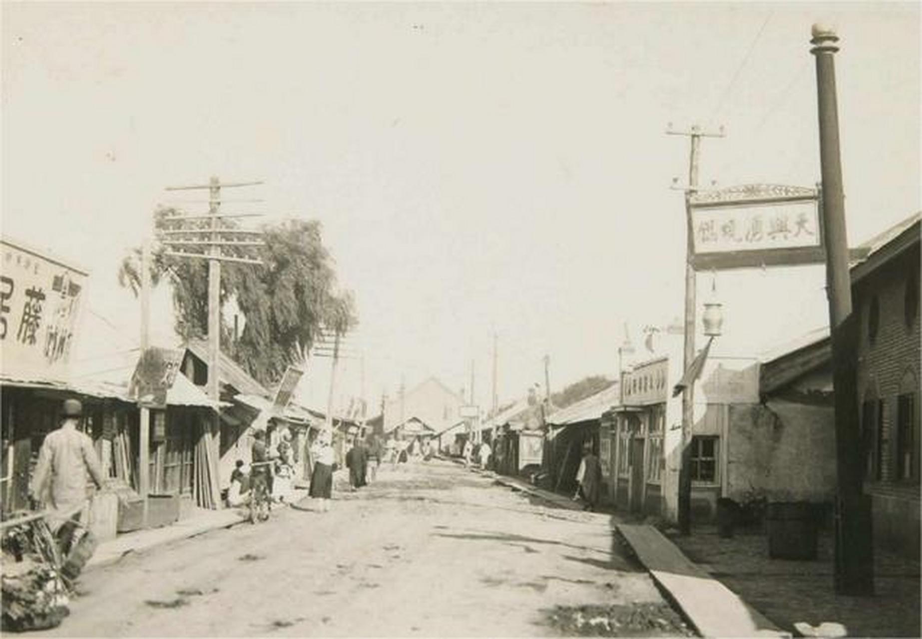 1933年延边老照片 民国时期的珲春历史风貌 珲春市,吉林省延边辖县级