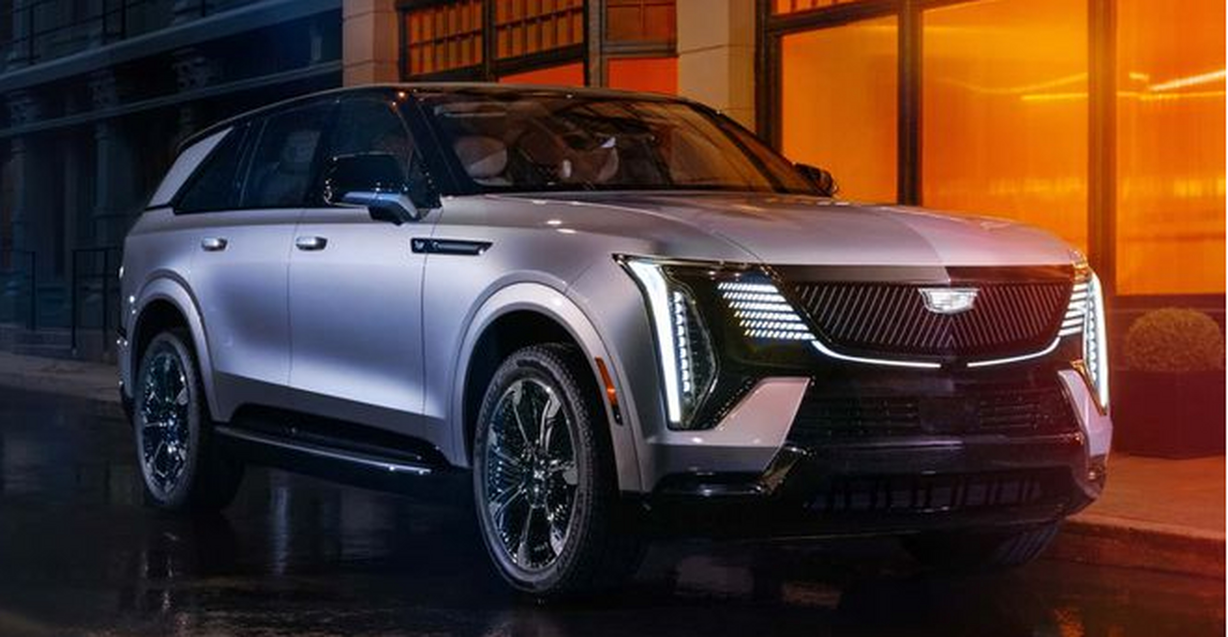 日前,凯迪拉克全尺寸新能源suv车型--escalade iq(凯雷德ev)在海外