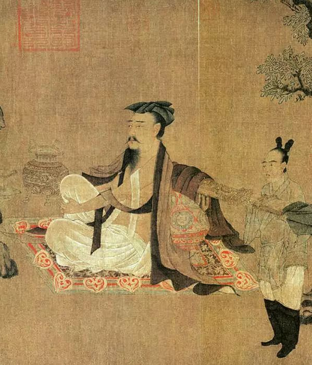 生活苦闷,前途无望,阮籍很喜欢一个人驾车出游,宣泄自己的情绪.