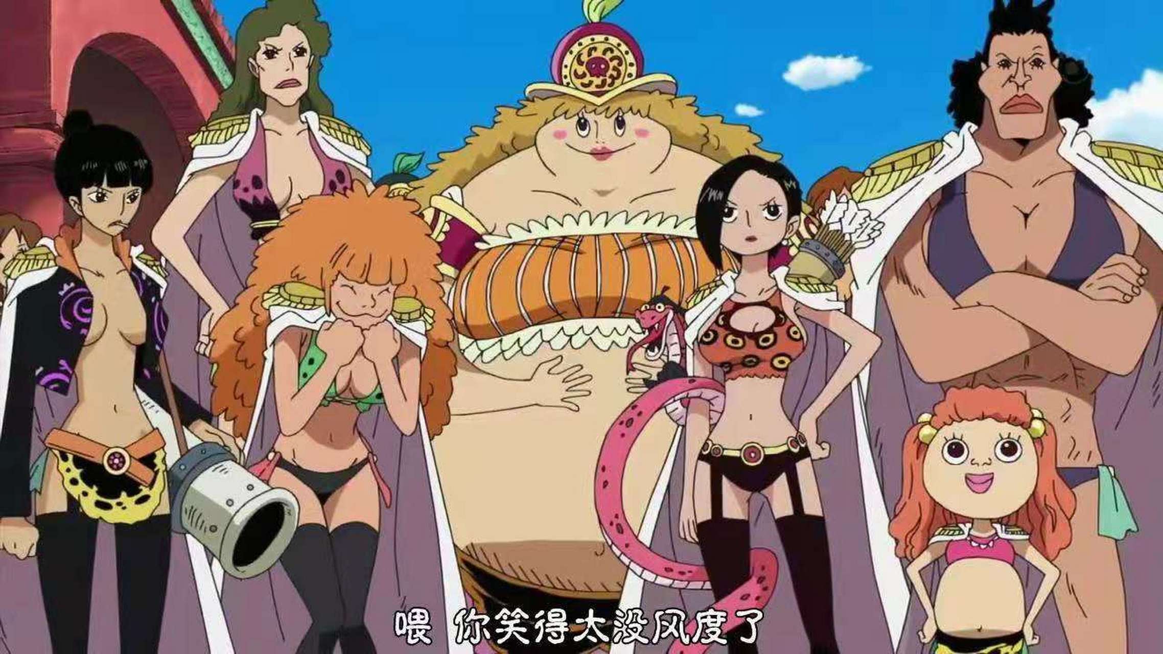 11月24日过生日的是:兰.九蛇海贼团的战士,挺有气质的