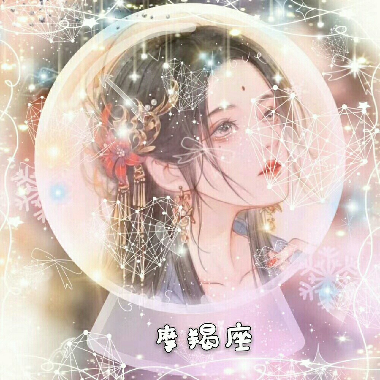 十二星座绝美头像# 今天我发了十二星座梦幻古风头像!