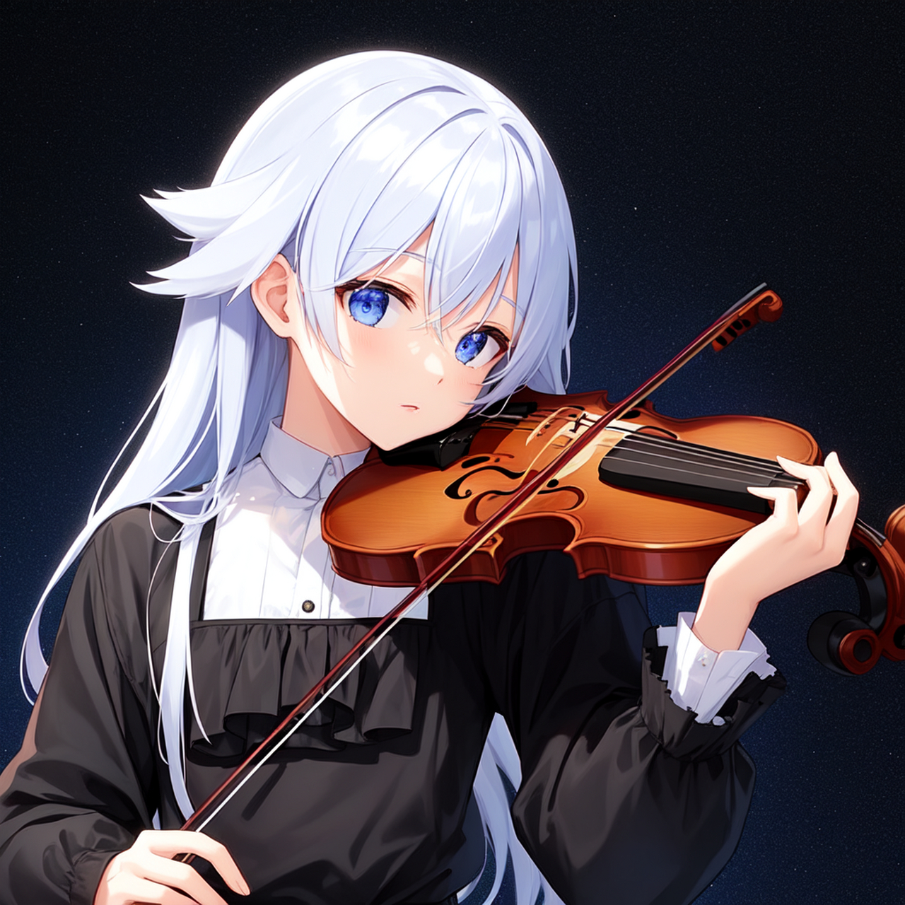 文艺贤淑的二次元美女 二次元壁纸 #动漫壁纸##二次元电音少女美图