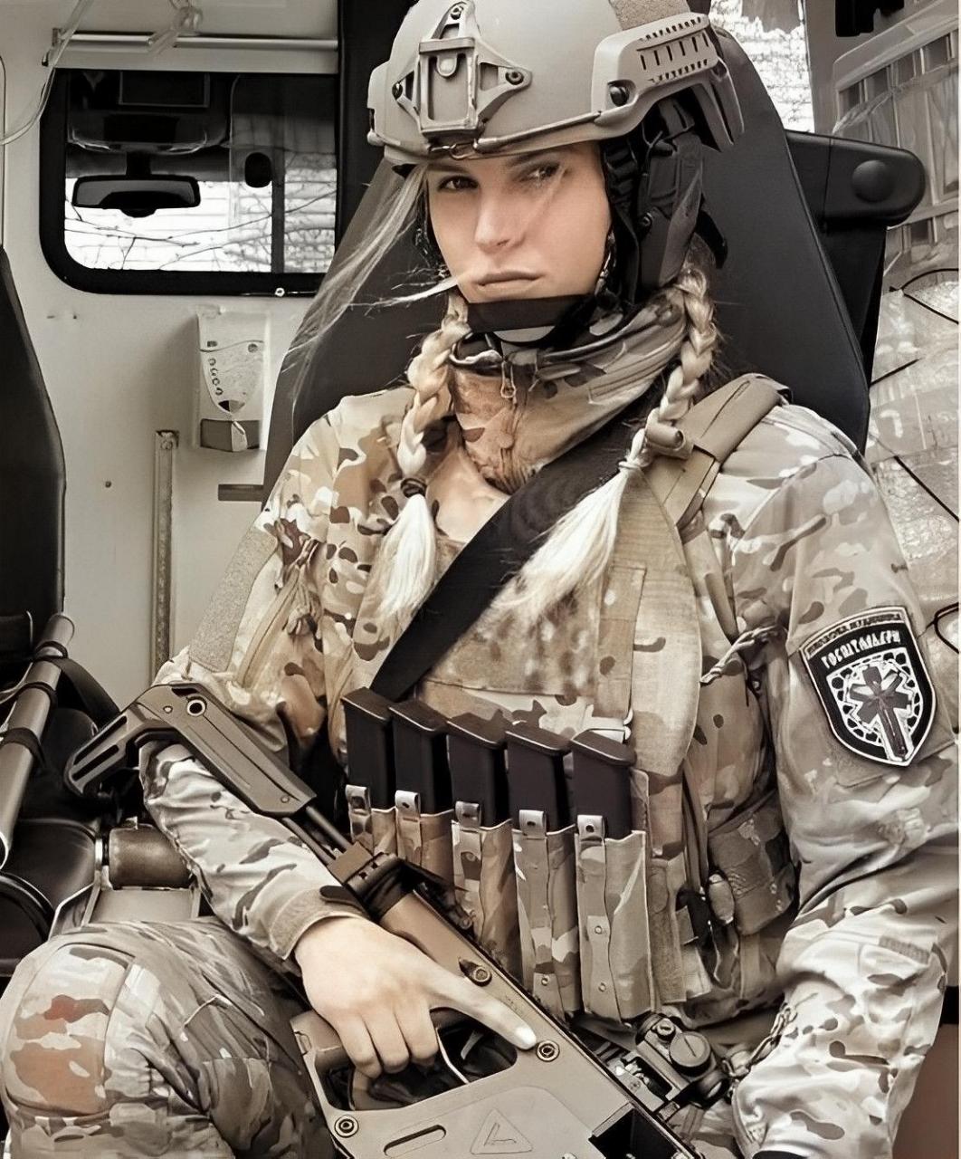 乌克兰美女狙击手奥利·尼琴科被瓦格纳雇佣兵杀害,原因是她在社交