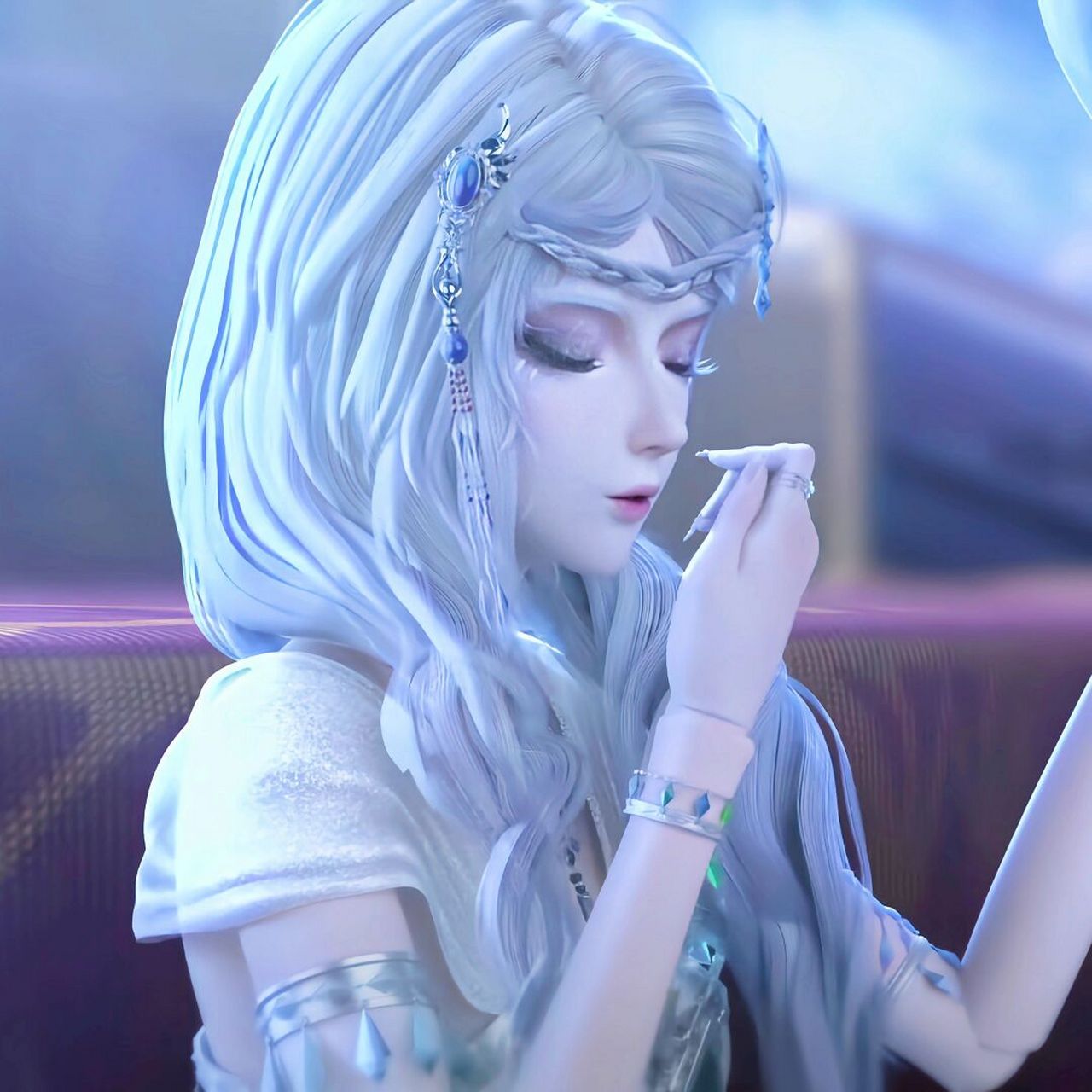 尘仙子.银尘,这也太漂亮了,爱了  抱图留言,二转艾特