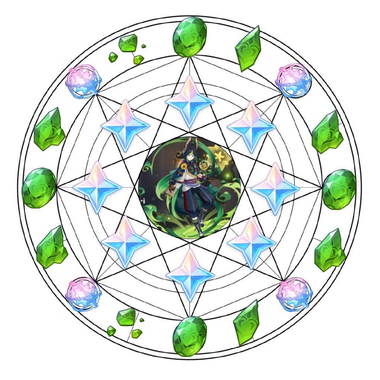 原神3.0版本5星角色召唤阵来了,大家准备抽谁呢?