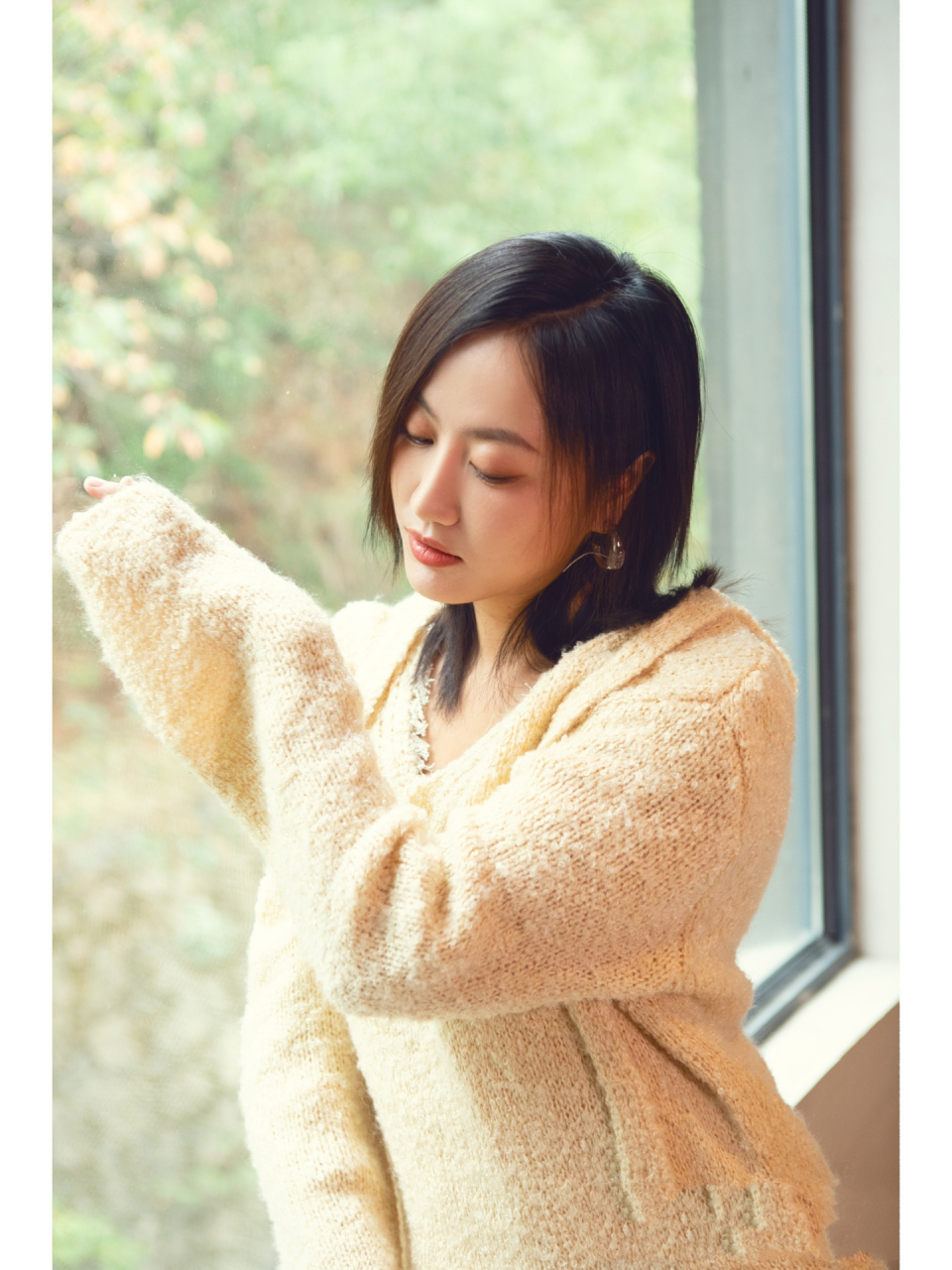 人像写真|陈粒·暖阳 	"photo by 出镜:陈粒 	    "