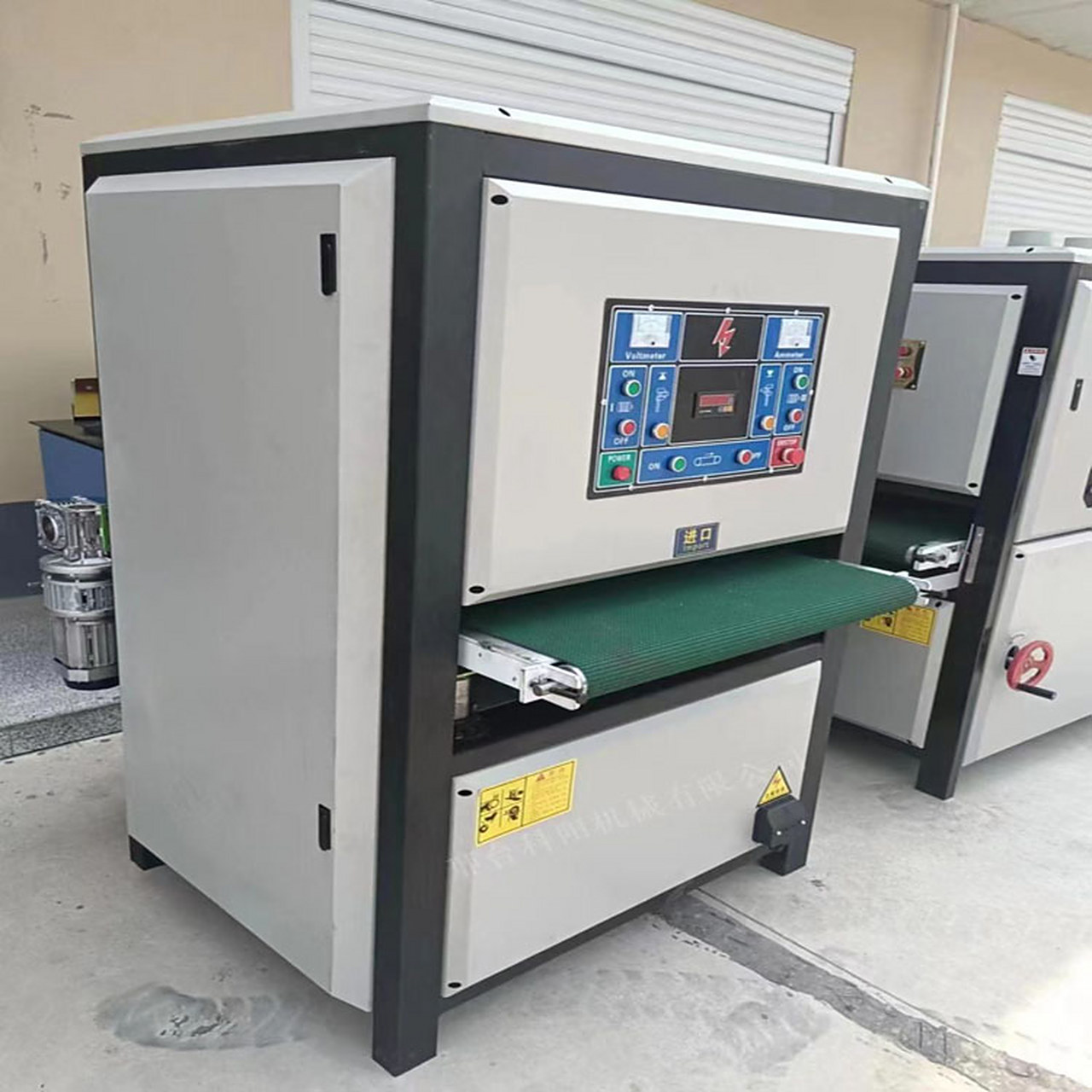 1000型平面砂光机木板抛光机 #平面砂光机# #平面