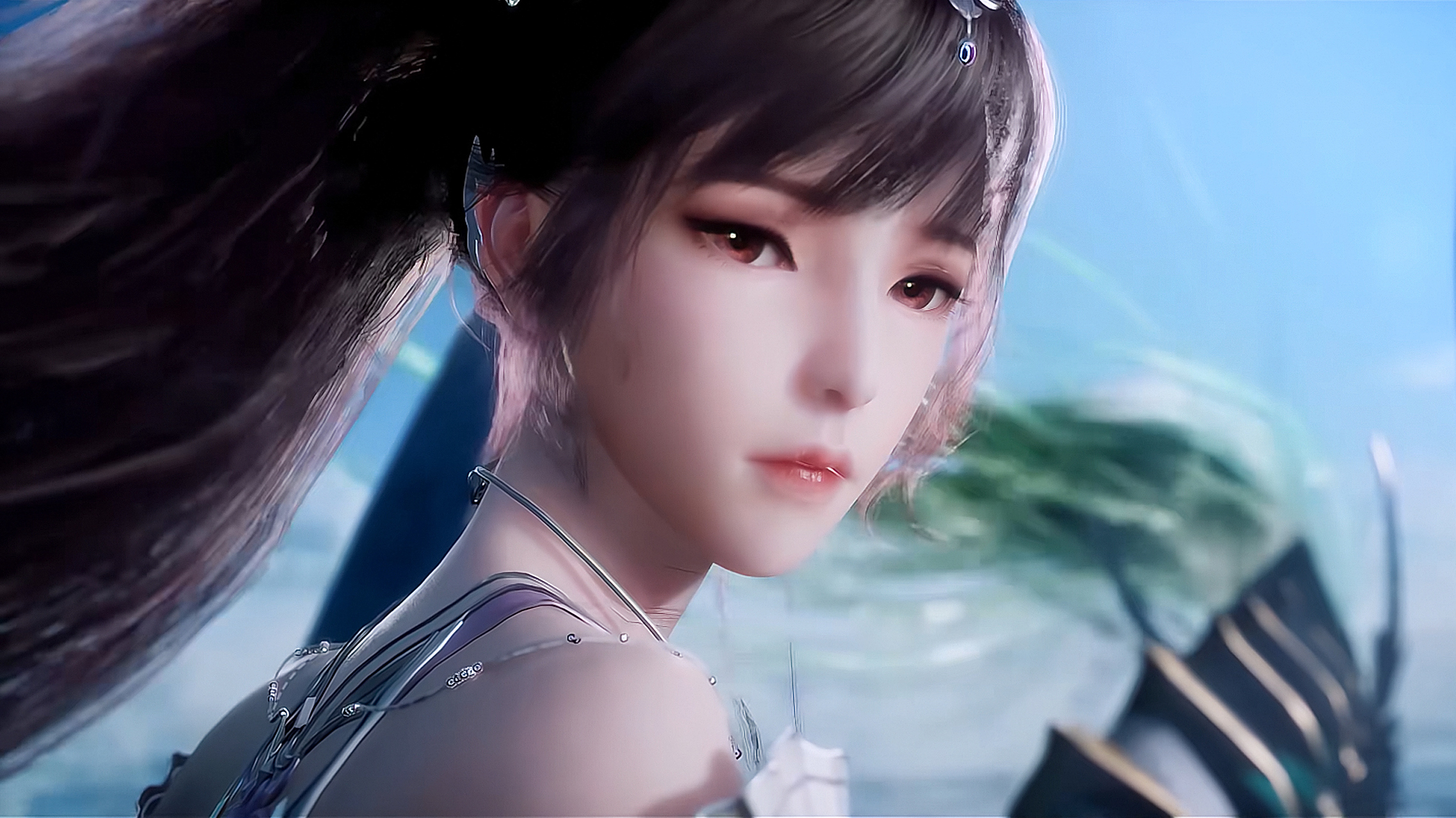 动漫壁纸|《斗罗大陆》国漫女神小舞电脑壁纸:双神战双神篇小舞最新