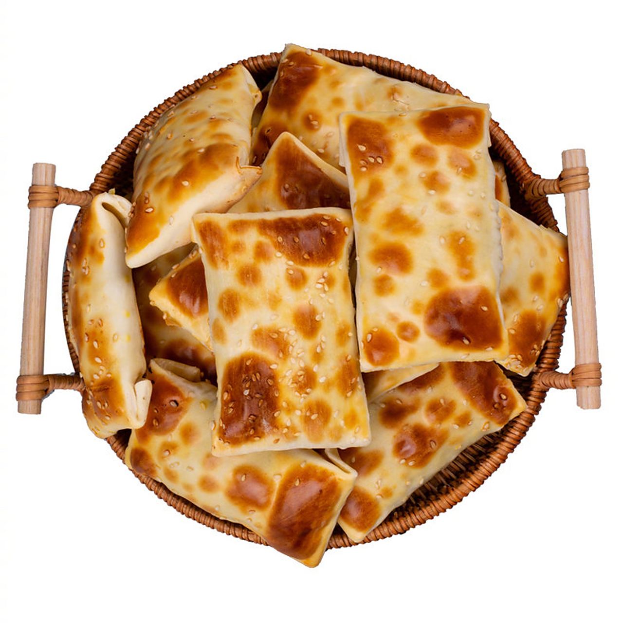 知疆味新疆酥皮烤包子63g*10个手工肉包子独立包装儿童早餐肉饼【推荐