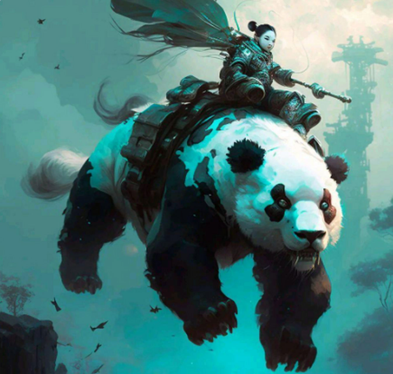 蚩尤时期的熊猫