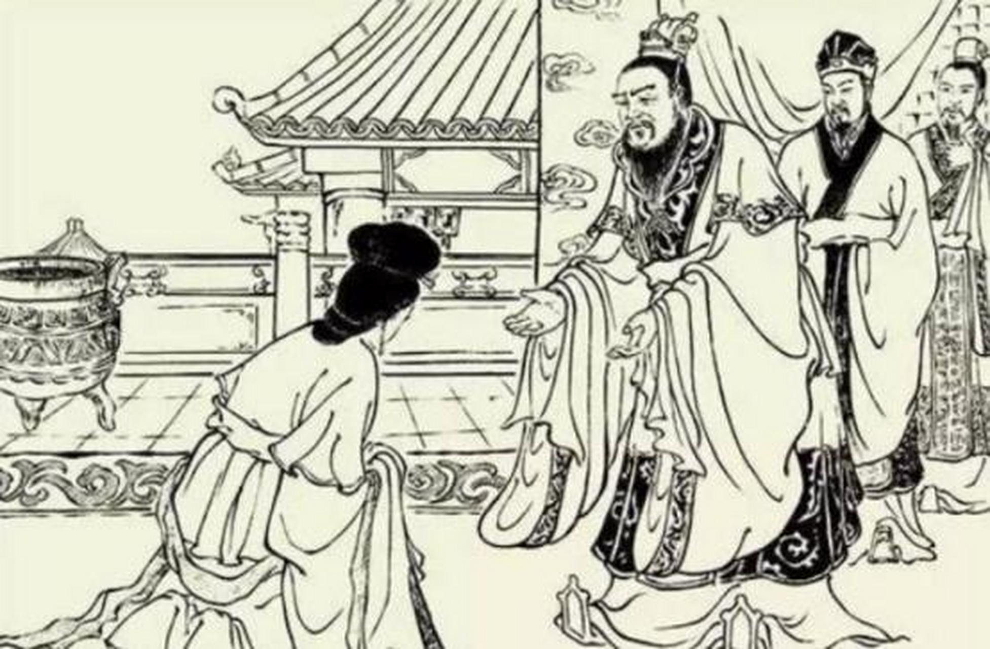 公元207年,才女蔡文姬被逼嫁给小10岁的丈夫,洞房花烛之夜,新郎却对她