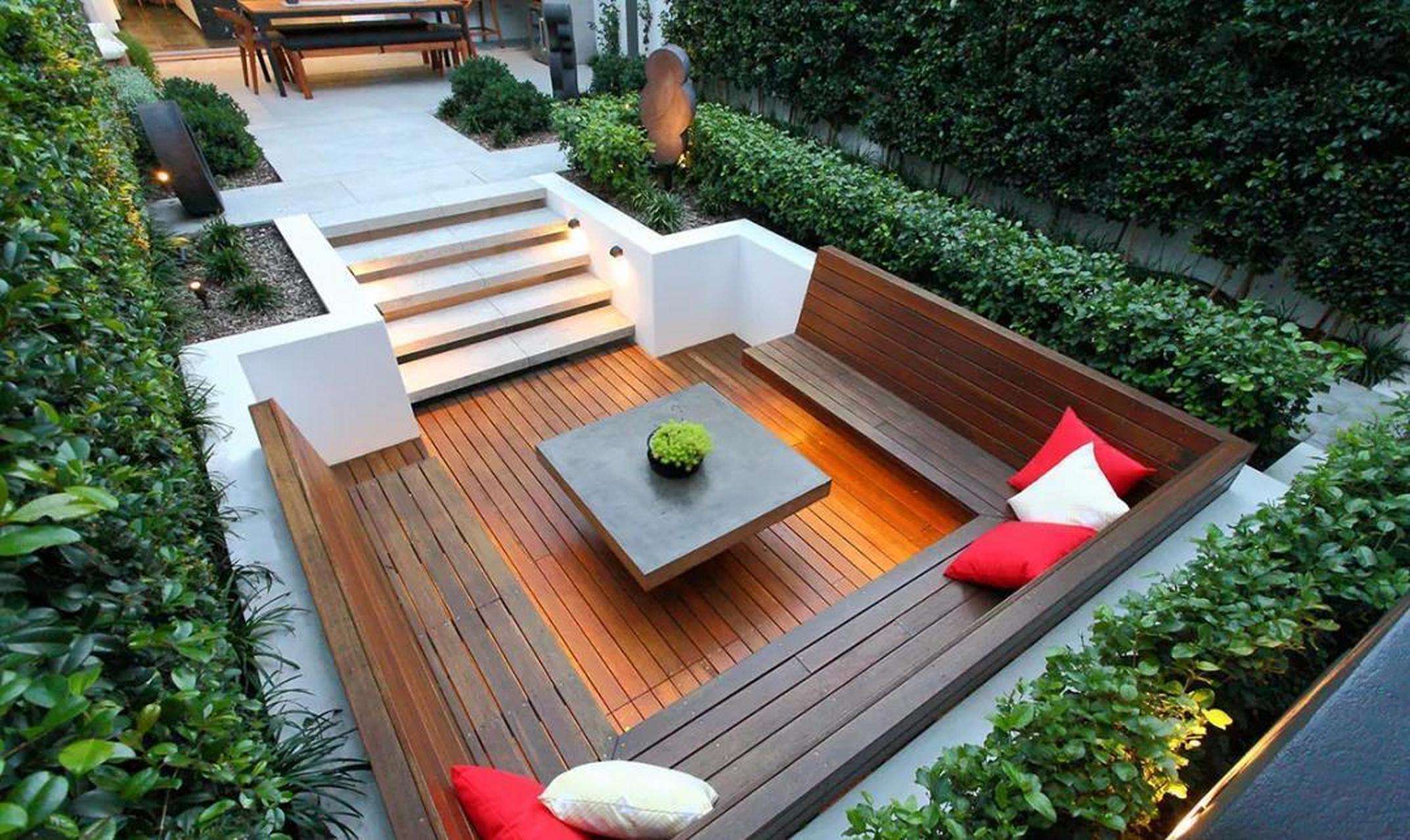 庭院卡座,美成一道风景线  #五一家装fun惠