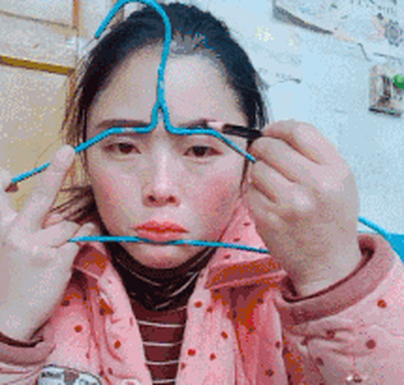 画一字眉教学#搞笑日常