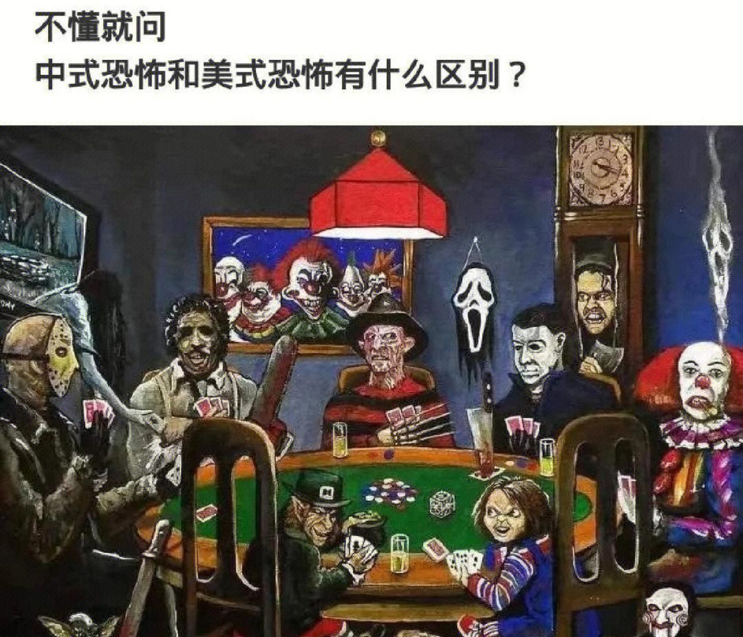 中式恐怖和美式恐怖的區別