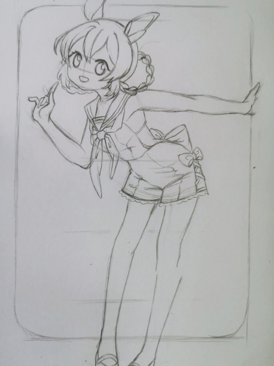 动漫人物手绘教程