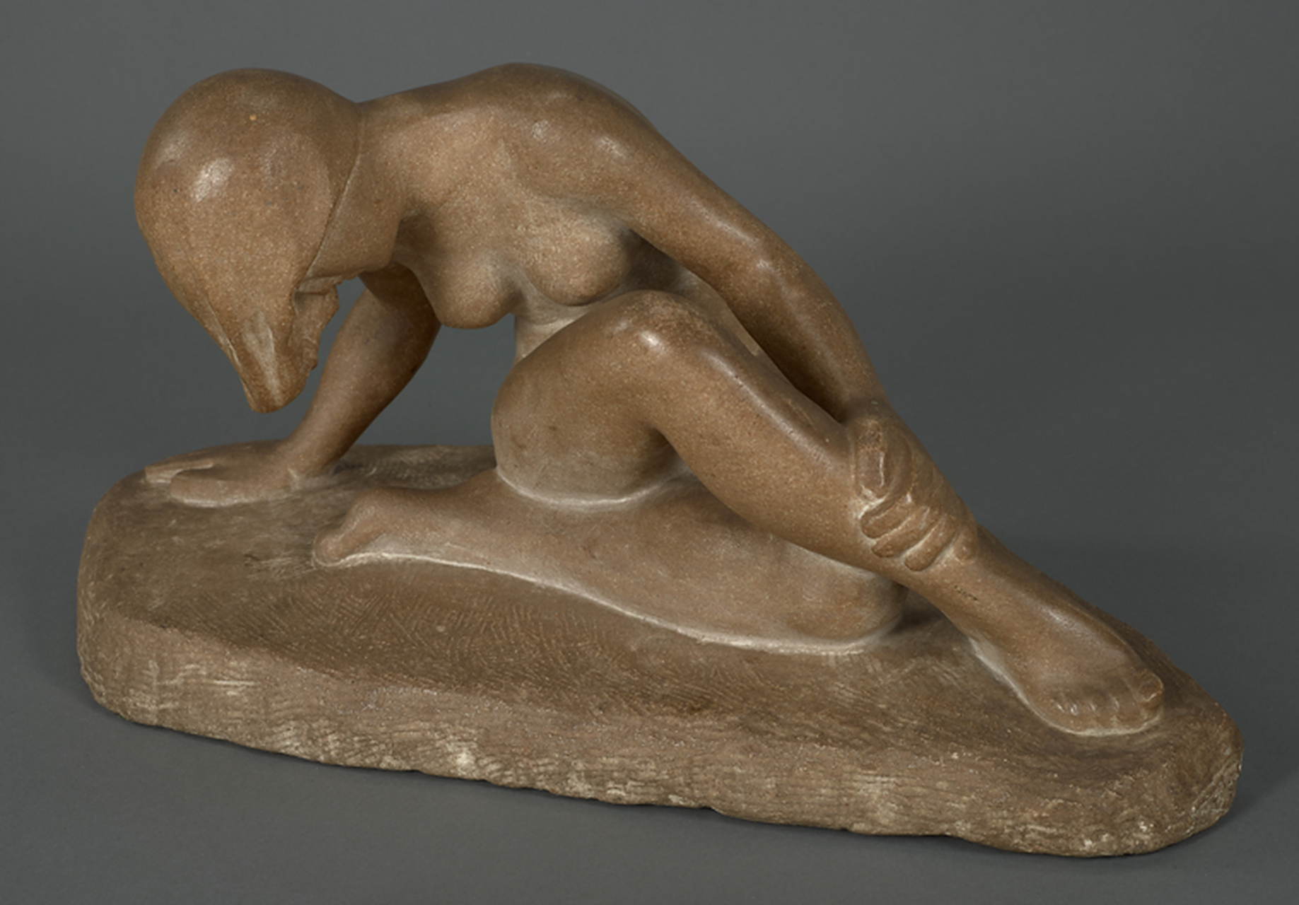 雕塑作品欣赏----斜倚的裸体##雕塑