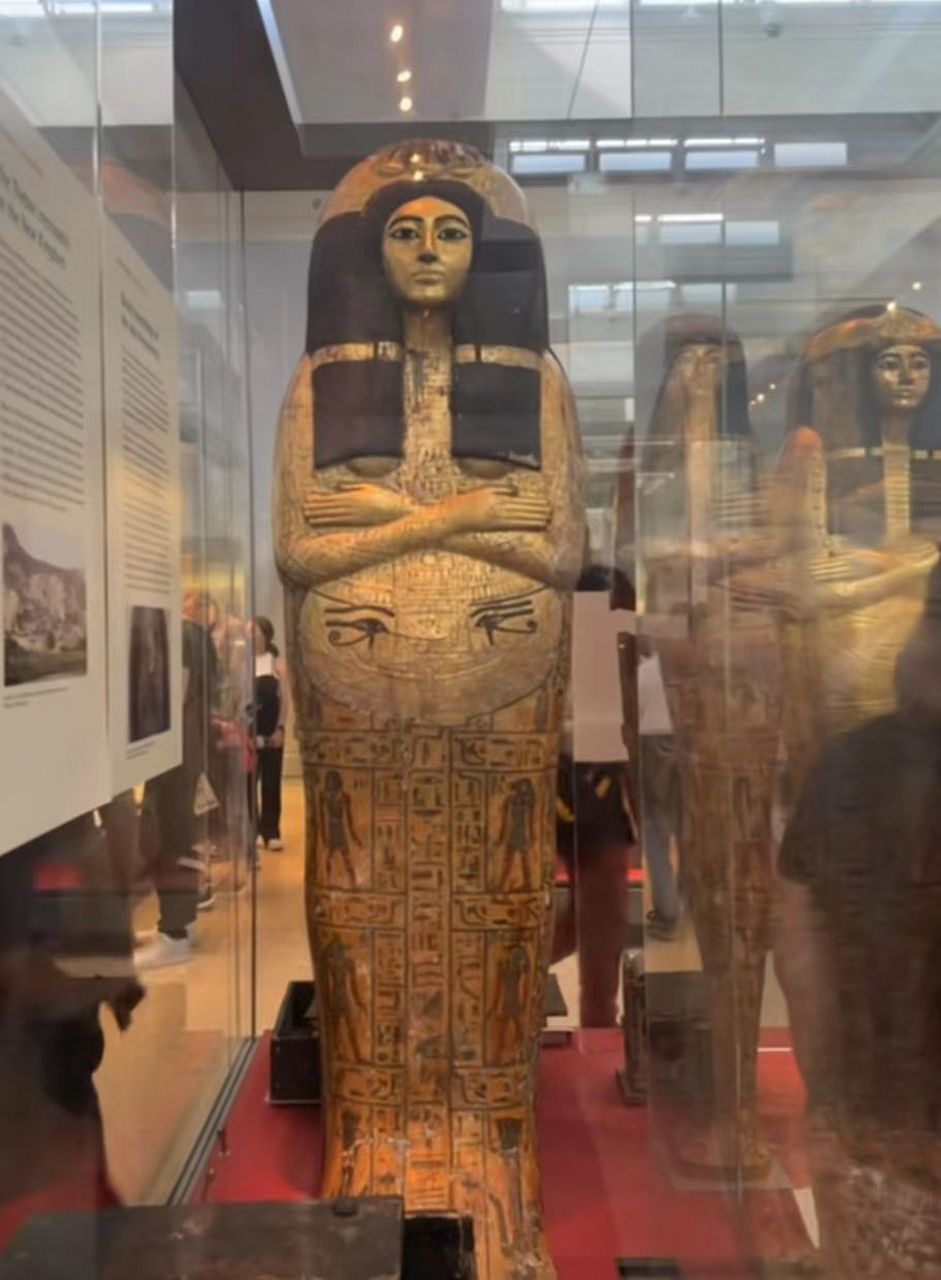 大英博物馆,完整的木乃伊太震撼了!