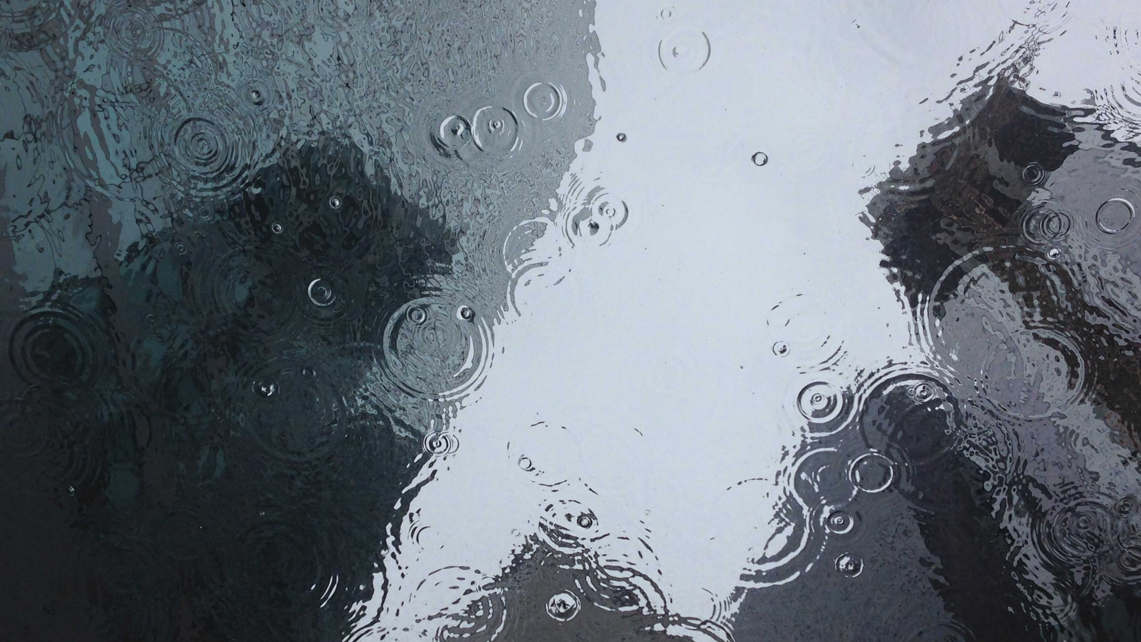 唯美雨天意境电脑壁纸#壁纸# #雨天# #唯美