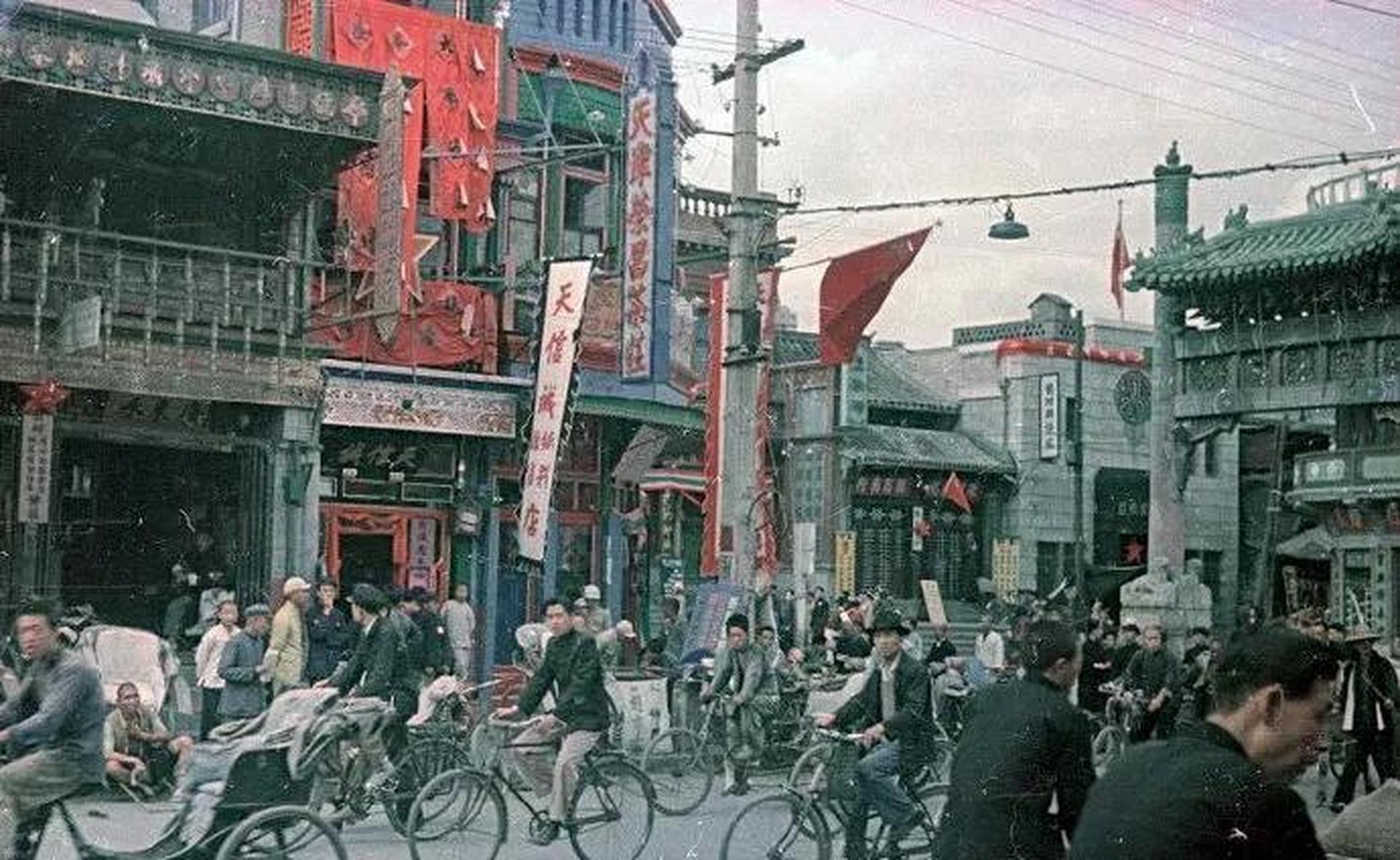 领动计划# 建国初期的北京城.